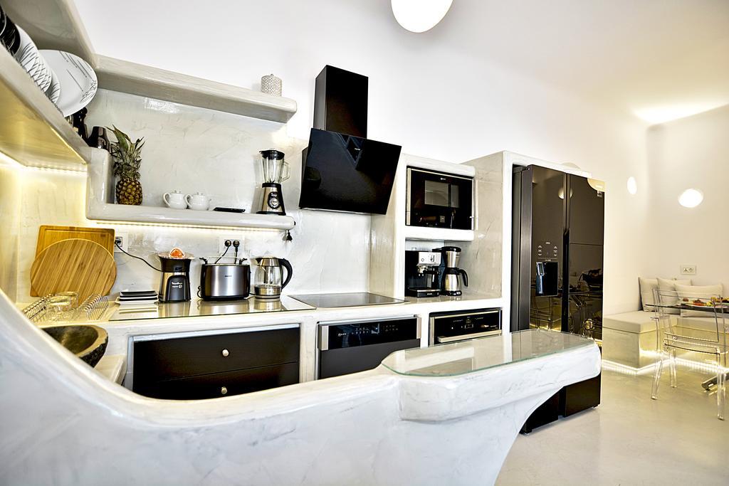 Santorini Loft Kamári Exterior foto