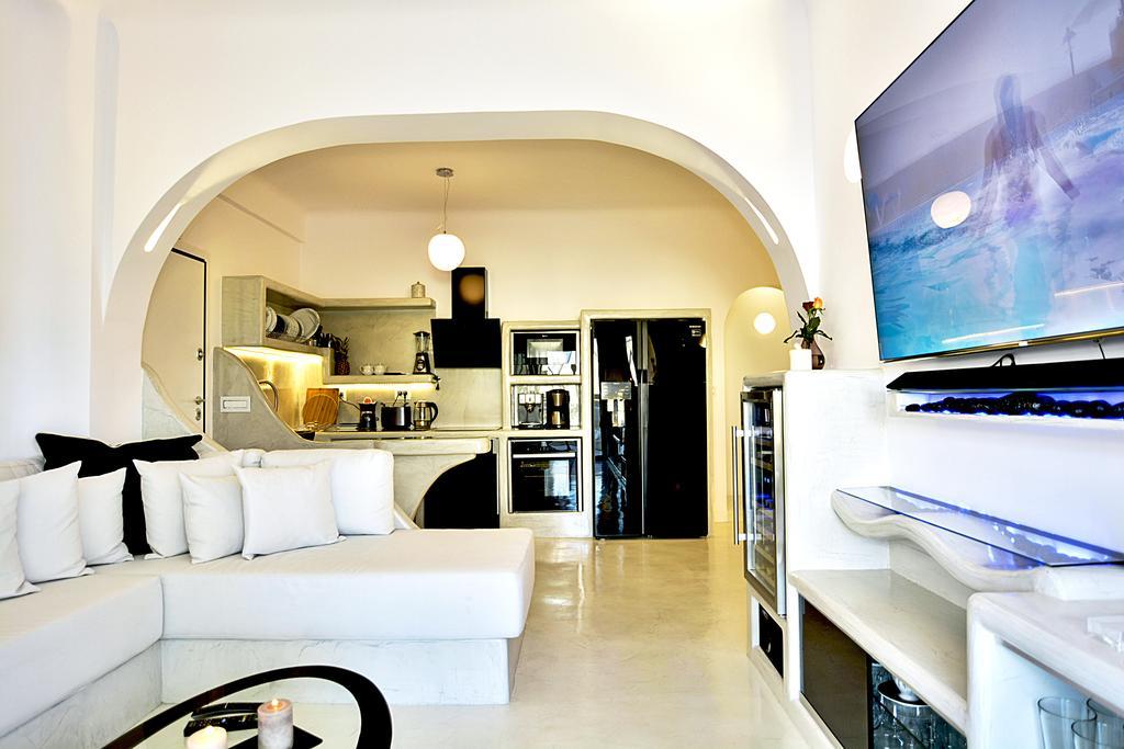 Santorini Loft Kamári Exterior foto