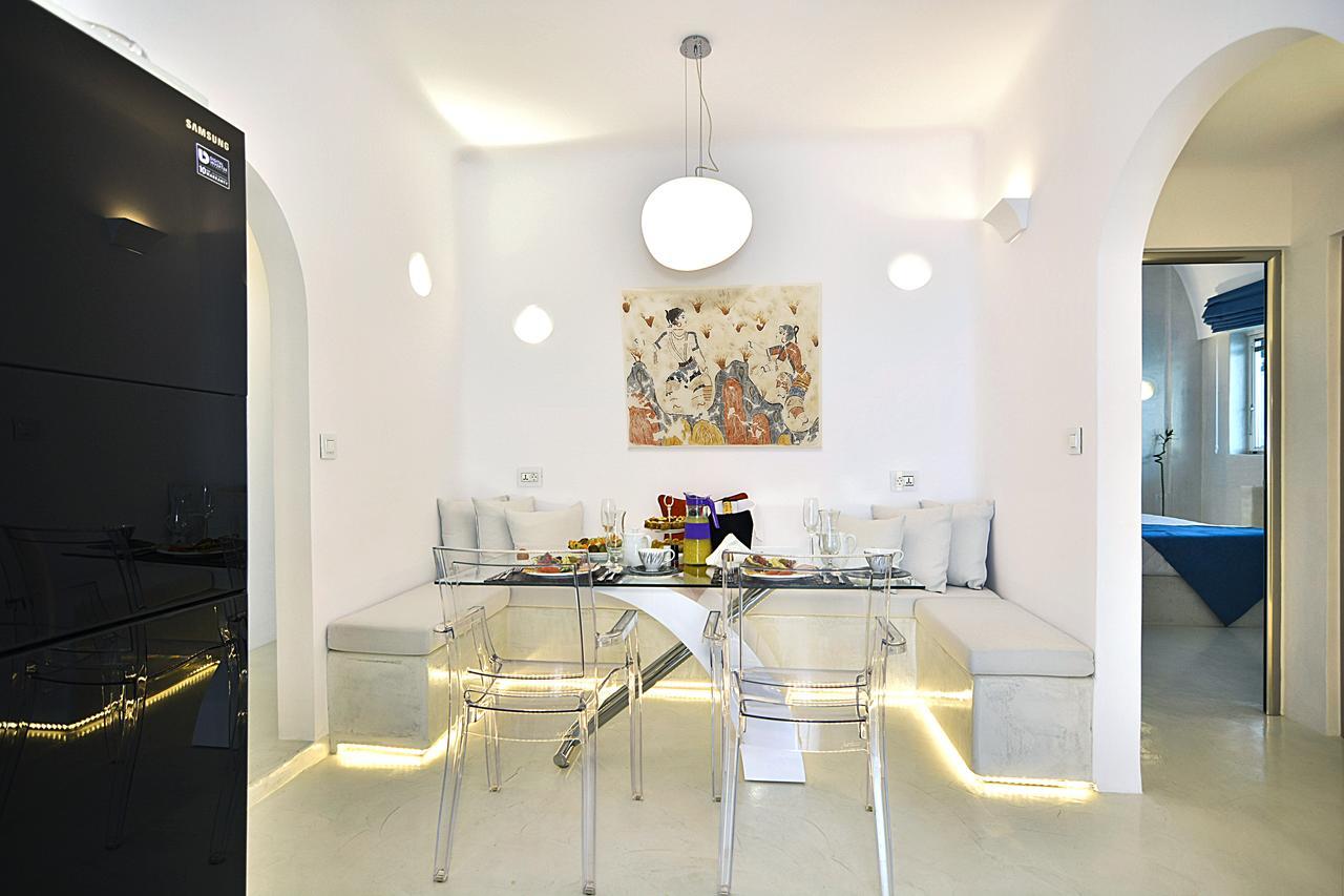 Santorini Loft Kamári Exterior foto